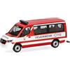 Herpa modellino auto Mercedes-Benz Sprinter '18 autobus tetto basso Feuerwehr Nürnberg, miniatura in scala 1:87, pezzo da collezione, Made in Germany, modello in plastica