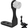 AJKQNMA Adattatore universale per binocolo, supporto a L, adattatore per treppiedi in metallo, 50 mm, con doppia filettatura (1/4 pollici) per binocoli, fotocamere telescopiche