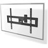 Nedis Supporto TV da parete NEDIS completamente integrato 37-70'' 25 kg ruotabile di 180°, inclinabile di 20° sw TVWM1450BK
