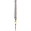 Amana Tool 46473 Metric CNC 2D and 3D Carving 6.2 Deg Tapered Angle Ball Nose x 0.5 D x 0.25 R x 26.5 CH x 6 SHK x 75mm Long x 3 Flute SC ZrN Coated Router Bit