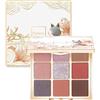 CATKIN Palette di Ombretti in 9 Colori, Glitter e Opachi Ombretto, Ad Alta Pigmentazione, Formula A Lunga Tenuta e Impermeabile, Naturale Brillante, per Donne (C12)
