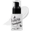 VANERIA - Fondotinta bianco, fondotinta liquido per trucco gotico, trucco per clown, pittura per viso bianco, impermeabile a copertura totale, uso con mixer o base bianca per Halloween, cosplay