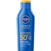 NIVEA SUN Protect & Hydrate SPF 50+ 400 ml, Crema solare 50+ idratante 48h ad assorbimento rapido, Protezione solare 50+ resistente all'acqua arricchita con Vitamina C e Acido Ialuronico