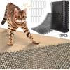 MEISHANG Tappetino Repellente per Gatti, 15PCS Dissuasore in Plastica, Stuoia Deterrente con Punte, Giardino