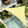 Yesmoyhe Vela de SombraTriangular, 1.6x1.6x1.6m Protezione UV Tenda a Vela, Vela Ombreggiante Triangolo, Tenda parasole impermeabile, Tenda Triangolare Impermeabile, per terrazze, giardini e balconi