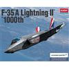Academy 12591 F-35A Lightning II "1000th" | Altamente dettagliato | Decalcoma...