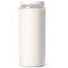 Horeca Candles - Set da 20 Ceri Votivi a Olio Vegetale n.7 - Durata 7 Giorni (168 Ore) - Bianche - Lumini Cimitero Antigoccia in Contenitore - Candele Tombali Senza Profumo