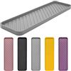 HvOvMvE Vassoio Organizer in Silicone Multifunzionale Antiscivolo per Cucina e Bagno, Lavabile in Lavastoviglie, Perfetto per Trucchi, Bigiotteria e Accessori, Design Unico e Durevole (Grigio)