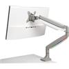 Kensington Braccio per Monitor Singolo con Piastra Vesa, Altezza Regolabile One-Touch, per l'Home Office, Molla a Gas integrata, Grigio (K55470EU)