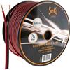 SeKi Cavo per altoparlante, 2 x 0,75 mm², 100 m, colore: rosso/nero, CCA