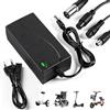 Carehabi Caricabatterie Monopattino Elettrico 42V 2A Universale (5 Connettori) - Alimentatore per Xiaomi, Ninebot Segway, Wispeed, UrbanGlide - Caricatore Batteria 36V per Hoverboard & Bici Elettrica