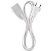 EMOS - Cavo di prolunga IP20 1,5 m - con spina europea e frizione - 250 V, 2,5 A, 575 W - H03VVH2-F x 0,75 mm2 - Maggiore protezione da contatto - per interni - adatto per lampade, televisori