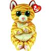 Ty - Chat - Peluche - Beanie Bellies - Gatto - Mango - Arancione - Gattino con occhioni verdi glitter - I peluche morbidi e coccolosi - 20 Cm - 40550, 2009304