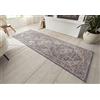 Hanse Home Tappeto orientale a pelo corto, per camera da letto, sala da pranzo, soggiorno, corridoio, cucina, 80 x 200 cm, colore: blu crema