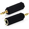 Mobi Lock 2 Pezzi Connettore 3,5 mm a Presa 6,35 mm - Adattatore Jack Audio Stereo da 1/8 a 1/4 Pollice - Collega Dispositivi con Porta da 3,5 mm a Equipaggiamenti Audio da 6,35 mm