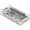 sb components SB Alta qualità Raspberry Pi Case Zero - Clear/Trasparente ** ** Accesso a Tutte Le Porte montate in 30 Secondi e Chiusa Aperto (Clear)