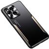 ESTH® Custodia per Oppo Find X3 | Find X3 Pro Cover in Alluminio & Silicone [Design Meccanica Durevole] Protezione da Cadute e Urti, Cover per Oppo Find X3 | Find X3 Pro, Oro