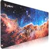 Kimpad Galactic Series - Tappetino per mouse Gaming XXL - Speed & Control - Carina 900 x 400 x 4 mm gomma naturale - Migliora la precisione e velocità - Bordi ultra resistenti - Mousepad impermeabile