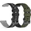 WindRen 2 Pezzi Silicone Cinturini Compatibile con Redmi Watch 5 Active/5 Lite,Cinturino di Ricambio Sportivo per Amazfit Balance/Balance 2/Cheetah/Cheetah Pro/Amazfit Active Max,Altamente Traspirante