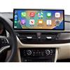 Ninetom Autoradio con touchscreen da 12,3 pollici con Carplay wireless e Android Auto per BMW X1 Serie E84 2009-2015 con sistema CIC, supporta Mirrorlink, telecamera, navigazione