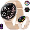 BENYAR SMART Orologio Smart Donna Chiamate Bluetooth, 1.43 AMOLED Pollici|IP68 Impermeabile|120+ Modalità Sportive, Compatibile con Android iOS 2026