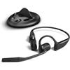 Avantalk Lingo N21 - Cuffie Open-Ear Wireless con Microfono Boom Antirumore & Dock di Ricarica, Auricolari Bluetooth per PC, Computer & Telefono, 15h di Autonomia, Leggeri