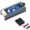 Waveshare Modulo di Espansione Audio per Raspberry Pi Pico, Incorpora Decodificatore Stereo PCM5101A, 3.5mm Jack Audio, Intestazioni Degli Altoparlanti a Doppio Canale, Usa I2S Bus