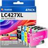 Hookink LC427XL Cartucce d'inchiostro Compatibili per Brother LC-427XL LC427XL LC427 Multipack Alta Capacità per HL-J6010DW MFC-J5955DW MFC-J6955DW MFC-J6957DW MFC-J6959DW (Nero Ciano Magenta Giallo)