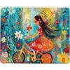 ELLENNE Tappetino Mousepad 240x200mm | Sogni in Bicicletta | C35