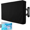 GBKDQQ Outdoor TV cover per TV da 40 a 42 pollici, custodia protettiva per schermo 210D Oxford PVC rivestimento Heavy Duty, universale impermeabile per TV all'aperto