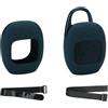 Generic Custodia in silicone per JBL CLIP 5, comoda, portatile, antigraffio, impermeabile, resistente alle cadute, blu