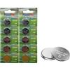 PoundMax 2430 CR2430 DL2430 - Batterie a bottone al litio, 3 V, confezione da 10