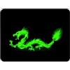 ELLENNE - Tappetino per Mouse 240x200mm | Superficie in Lycra Ultra-Liscia | Comodo, Antiscivolo e lavabile Mousepad per Ufficio, Gaming e Laptop (Cod. 38 - Drago di Fiamma Verde)