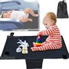 CXAFQ Nero Poggiapiedi Aereo, Seggiolone Portatile, Intrattenere Bambini In Aereo, Dimensioni 79 * 44cm, Ricevimento Pieghevole, Borse Di Distribuzione, Peso 50Kg, I Bambini Devono Viaggiare
