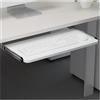 Baitang Cassetto per Tastiera sotto Scrivania, Vassoio per Tastiera da Tavolo Largo 25cm, Cassetto per Computer per Studio e Ufficio, Bianco (Size : 52x25cm(20x10inch))