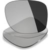 Mryok Lenti di ricambio UV400 compatibili con Ray-Ban Meta Wayfarer RW4006 50 mm - Grigio fotocromatico Anti Luce Blu