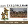 Wargames Atlantic The Great War - Fanteria britannica 1916-18 (30 personaggi), in plastica dura, 28 mm
