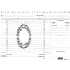 EDI PRO EDIPRO - E3529 - 100 schede per dentisti, 17x24
