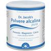 Dr. Jacob's Polvere Alcalina Pura del Dr. Jacob, Barattolo da 200 g I Potassio, Magnesio, Calcio, Zinco come Citrato e Lattato I Equilibrio Minerale e Alcalino Mirato* I 36 Porzioni
