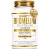 NUTREA PRO Bromelina forte 5000 gdu/g con Centella| Bromelina 5000 gdu 120 capsule alta concentrazione da 2000 mg/giorno | Formulata con centella da 120 mg/giorno per un'azione completa | NUTREA PRO ITALIA