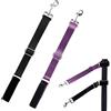 NQEUEPN 2pz Guinzaglio Toelettatura Cane, Aiutante per Toelettatura Guinzaglio Regolabile, Accessori Forniture per Tavolo Toelettatura Cani (Nero, Viola)
