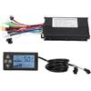 MechKit Kit Controller Motore Brushless per Bici Elettrica, Kit Pannello Display LCD S861 3 modalità Sinusoidale 36V 48V 500W 750W 22A