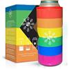 Cantarktika Thermos portabevande isotermica contenitore refrigerante per lattine e bottiglie da 330, 440 e 500 ml per birra e bibite analcoliche regalo originale uomo donna