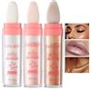 Beauty Searcher Highlight Polvere Toccante, Shimmer Viso e Corpo Evidenziatore Stick, Illuminante Contouring Alta Brillanza Glitter Sparkle Trucco Blush (#Un set)