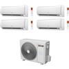 Ferroli CONDIZIONATORE FERROLI QUADRI SPLIT GIADA M 9000+9000+9000+12000 BTU WIFI INVERTER ESTERNA 28-4 A++