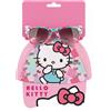 Hello Kitty - Cappello visiera con occhiali da sole per bambini, Set regalo