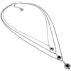 Vestopazzo Collana 3 Catene Pietre