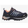Cmp Rigel Low Wmn Trekking Shoe Wp B.Blue/Giada/Peach Donna