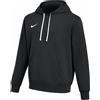 Nike Park Felpa Capp Nera Swoosh Bianco Uomo