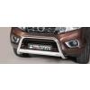 Misutonida BULL BAR NISSAN NAVARA NP 300 2016> MEDIUM BAR MARK OMOLOGATO INOX